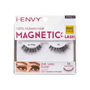 I Envy 100% Human Hair Magnetic Lash - KPML11