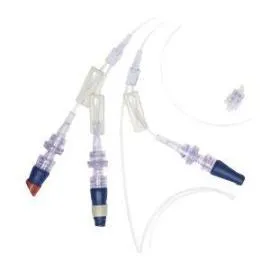 ICU Medical Minibore Extension Set 30" L, 9/10mL Priming Volume - Case of 50