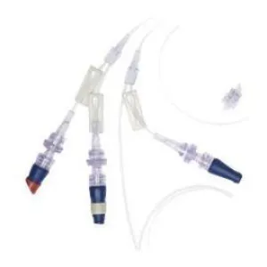 ICU Medical Minibore Extension Set 30" L, 9/10mL Priming Volume - Case of 50