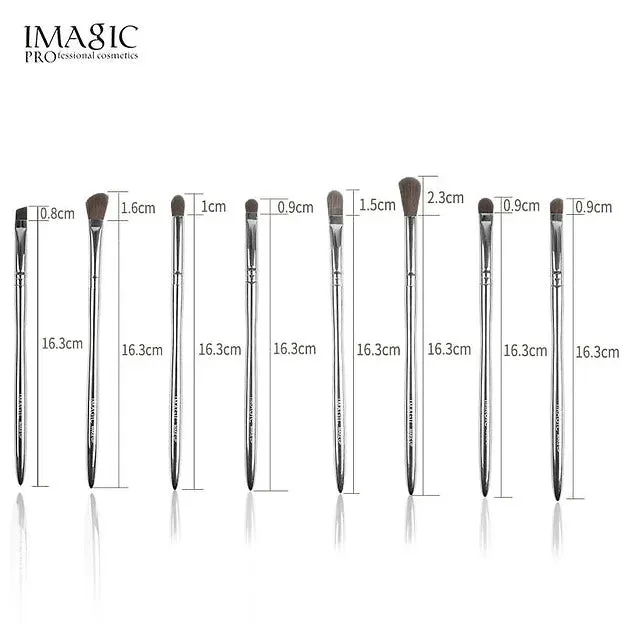 IMAGIC PROfessional Cosmetics MAKEUP BEGINER FAV EYE & FACE BRUSH SET 13Pc