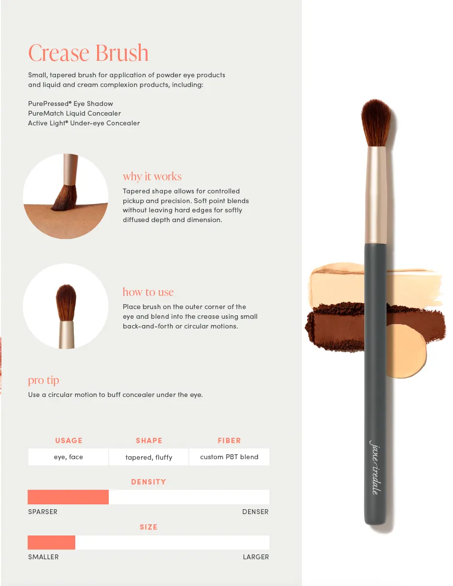 Jane Iredale Pro Series Crease Brush