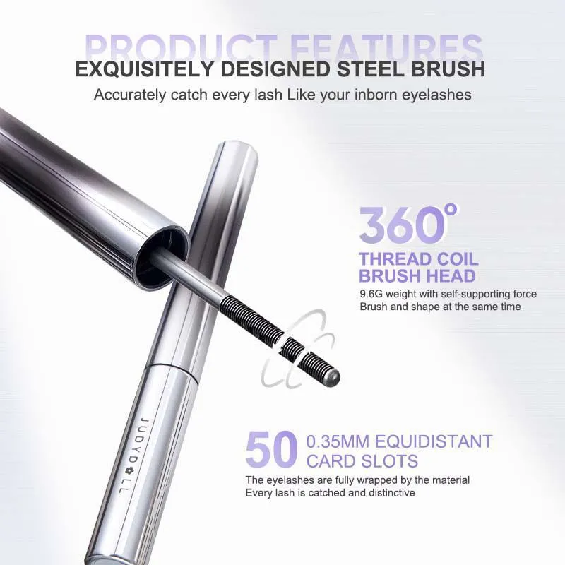 Judydoll 3D Curling Eyelash Iron Mascara 01 Black 橘朵钢管睫毛膏 2g