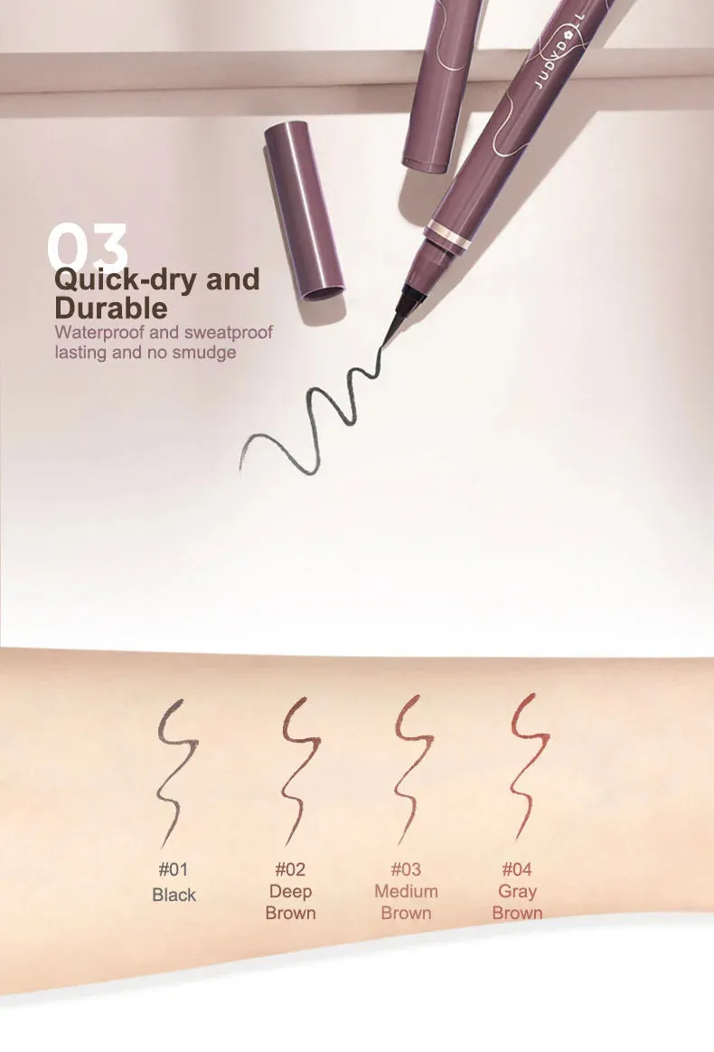 Judydoll - Ultra-Fine Liquid Eyeliner - 01 Black