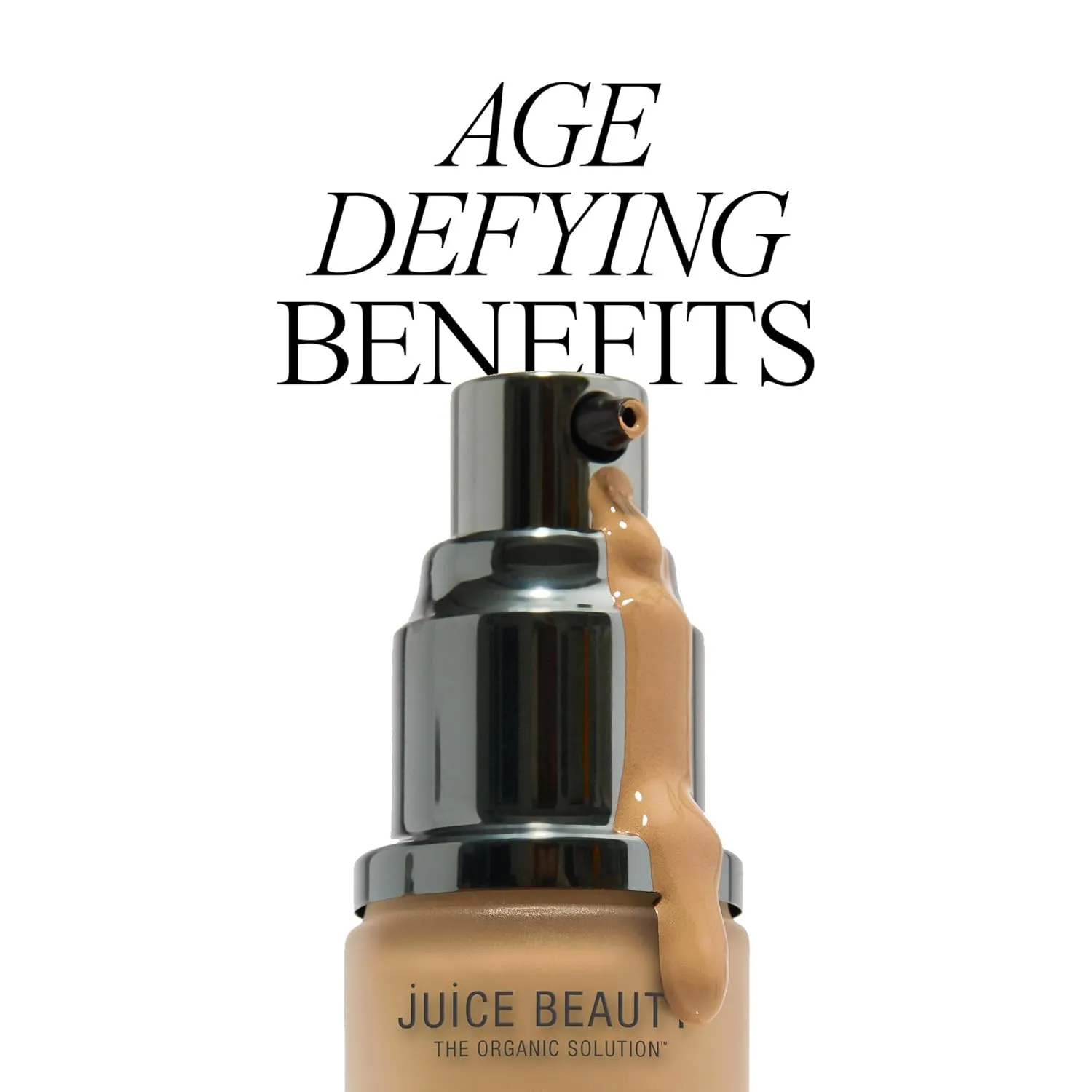 Juice Beauty Phyto-Pigments Flawless Serum Foundation - 11 Rosy Beige - 30 mL - Medium-to-Full, Long-Lasting Coverage - Reduces Look of Wrinkles   Pores - Vegan, Cruelty Free