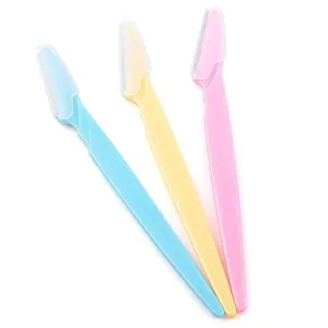 K Kudos Enterprise Multicolor Eyebrow Shaper Manual Razor For Girl (Pack of 2)