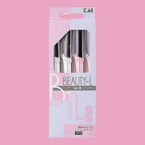 Kai Eyebrow Razor Beauty L 4pcs