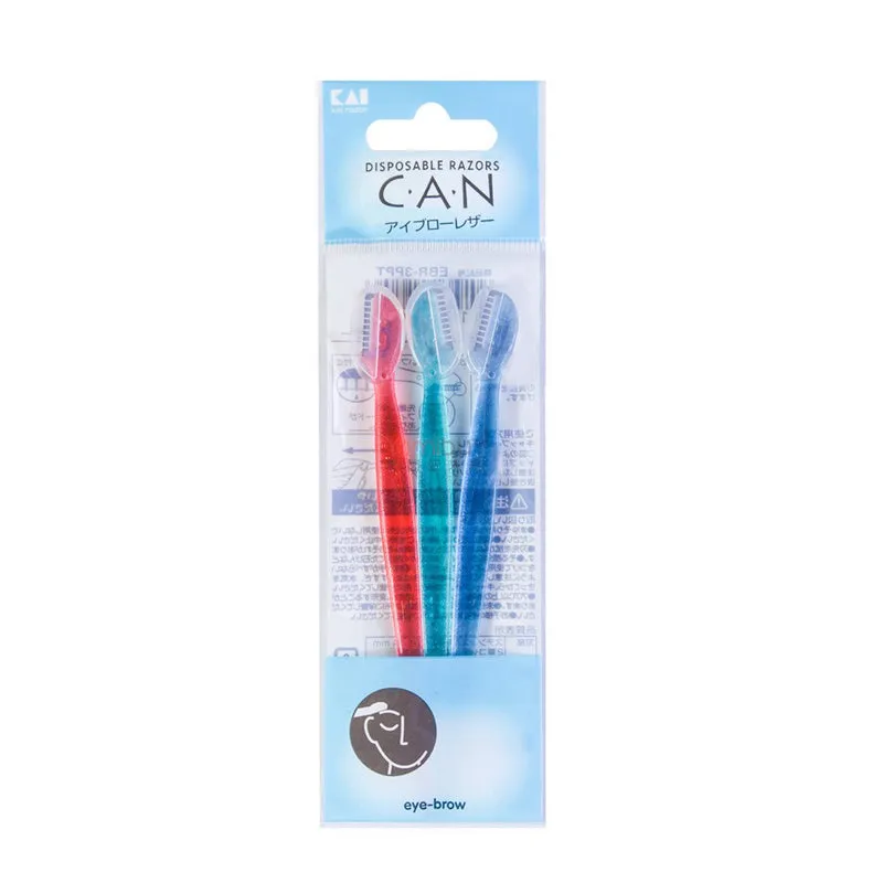 Kai Razor Eyebrow 3pc