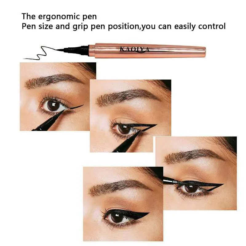 Kaqiya Best Waterproof Long Lasting Smudge Proof Smooth Quick Dry