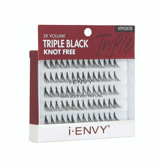 Kiss: i Envy Triple Black Knot Free Individual Lash Extensions