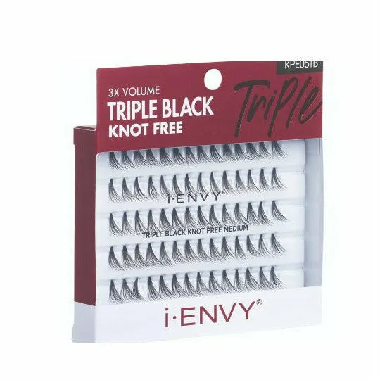 Kiss: i Envy Triple Black Knot Free Individual Lash Extensions