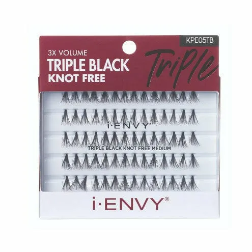 Kiss: i Envy Triple Black Knot Free Individual Lash Extensions