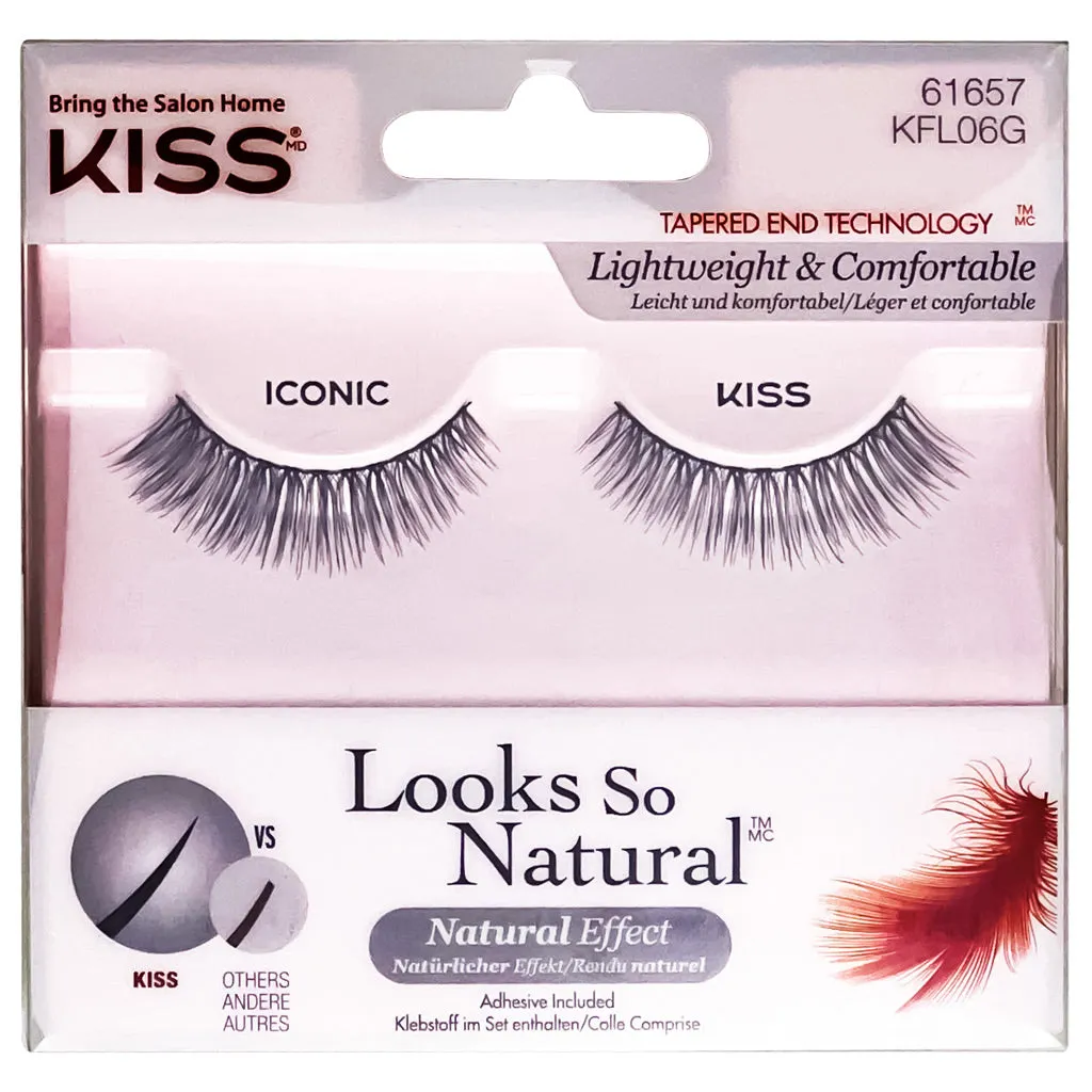 Kiss Looks So Natural Lashes - Iconic