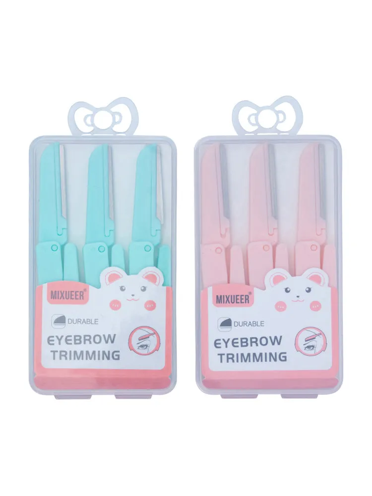 Kit 3 Folding Eyebrow Razor Blades | طقم 3 شفرات للحواجب