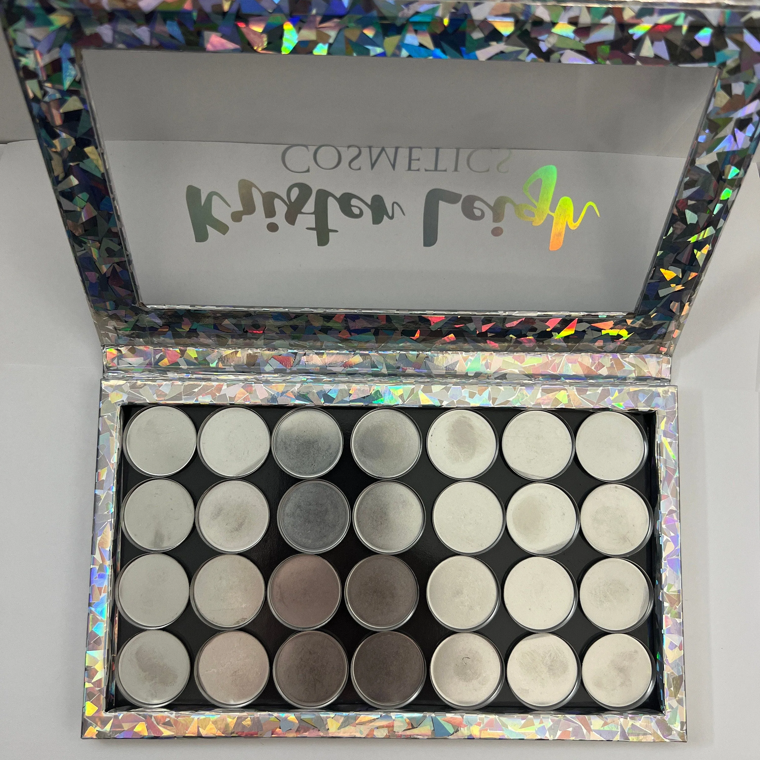 Kristen Leigh Cosmetics - Empty Holographic Magnetic Palette/ Build your own Palette -
