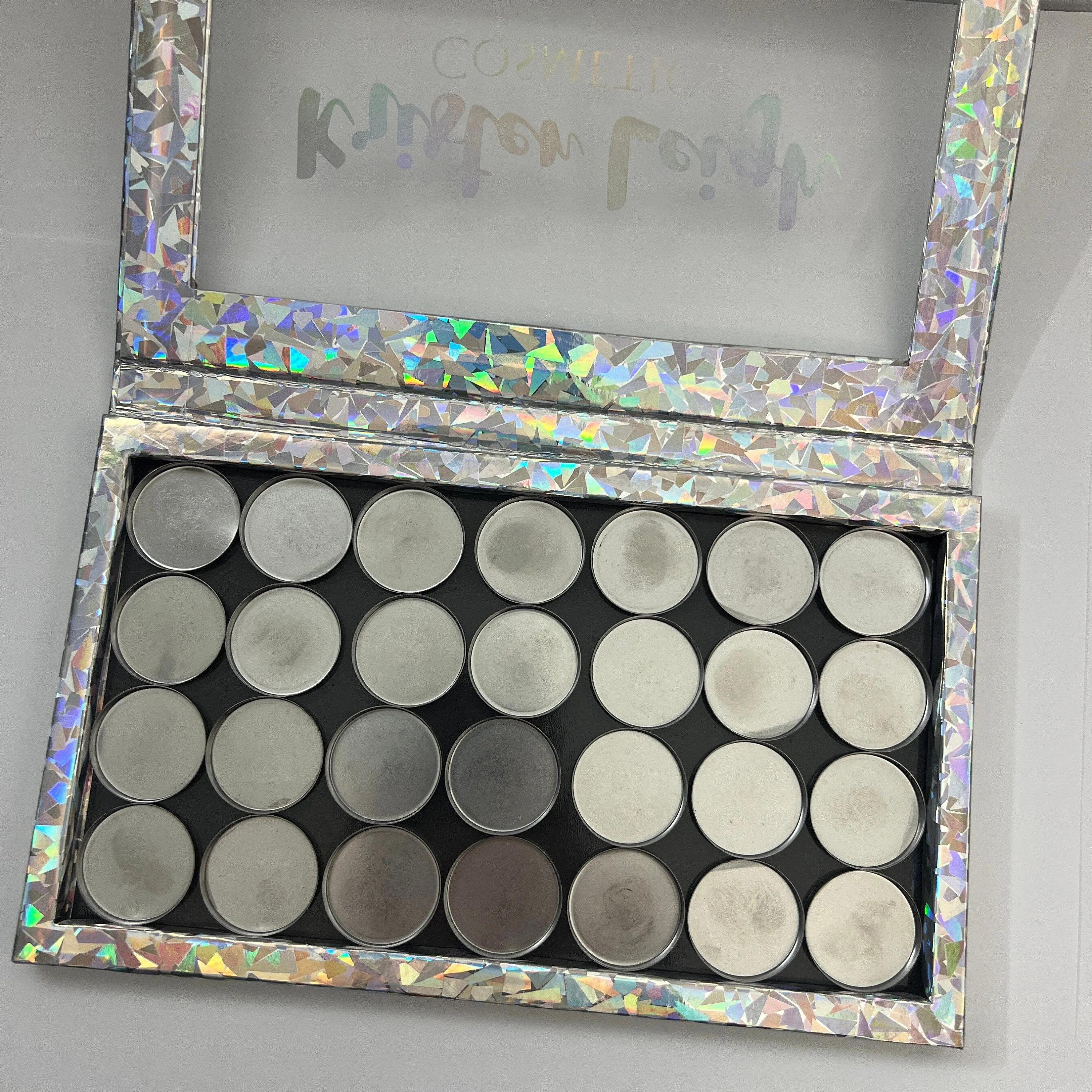 Kristen Leigh Cosmetics - Empty Holographic Magnetic Palette/ Build your own Palette -