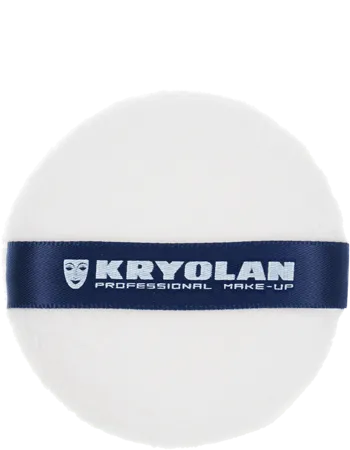 Kryolan Powder Puff - White - 7cm