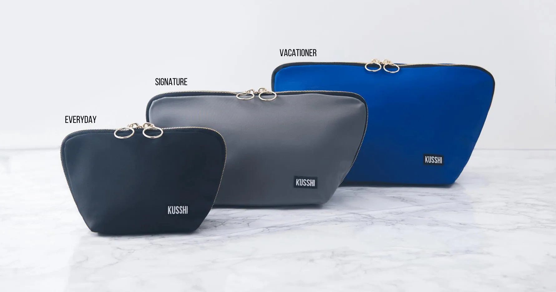 KUSSHI Fabric Makeup Bags
