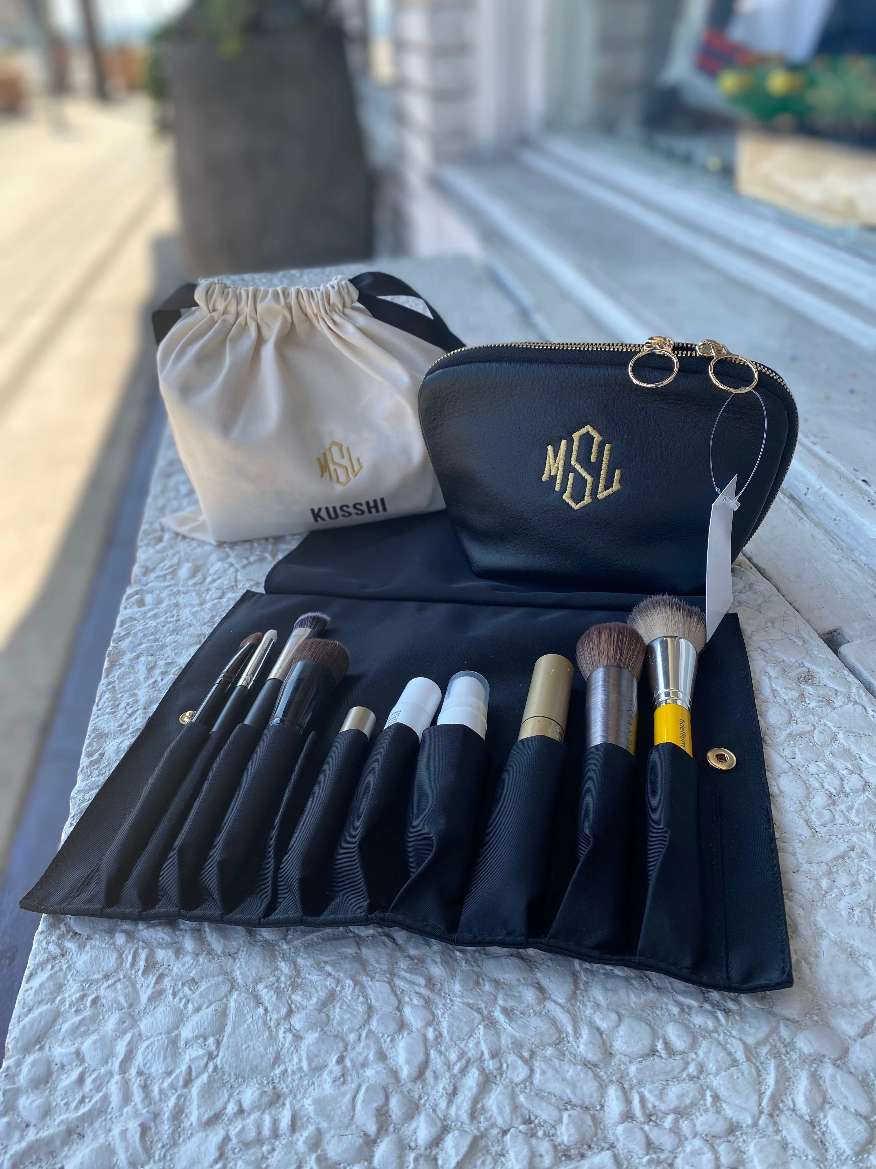 KUSSHI Fabric Makeup Bags