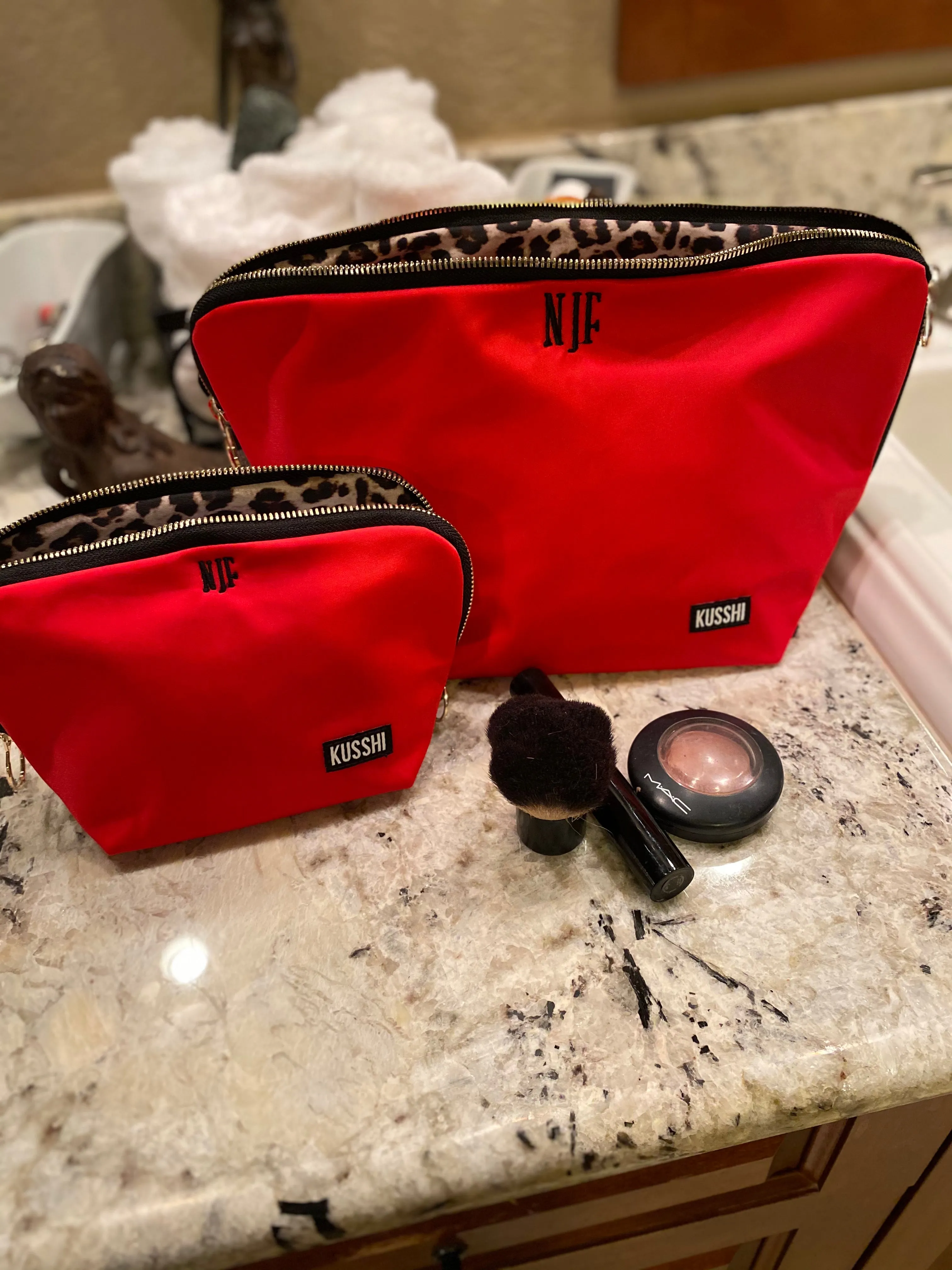 KUSSHI Fabric Makeup Bags
