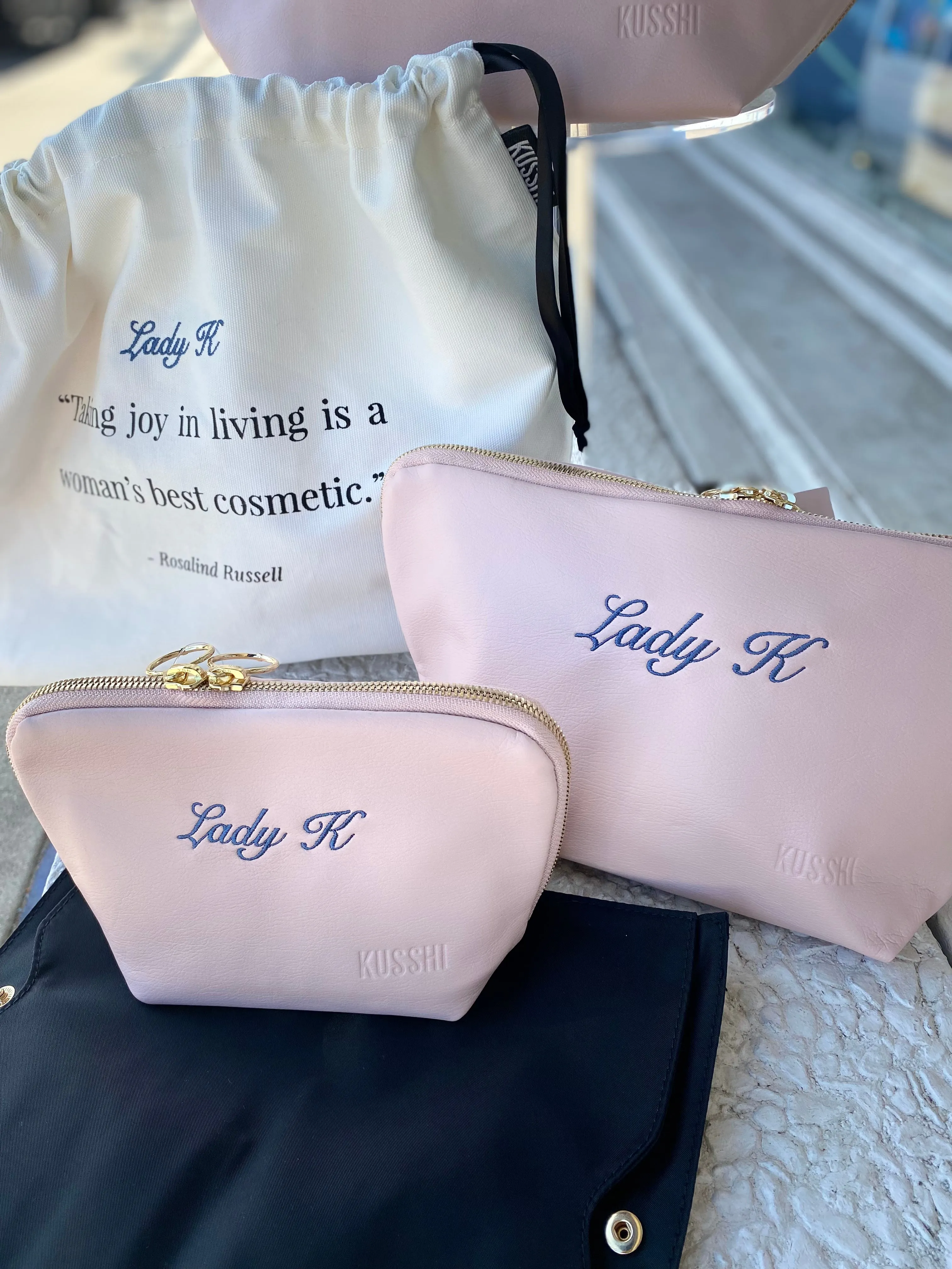 KUSSHI Fabric Makeup Bags
