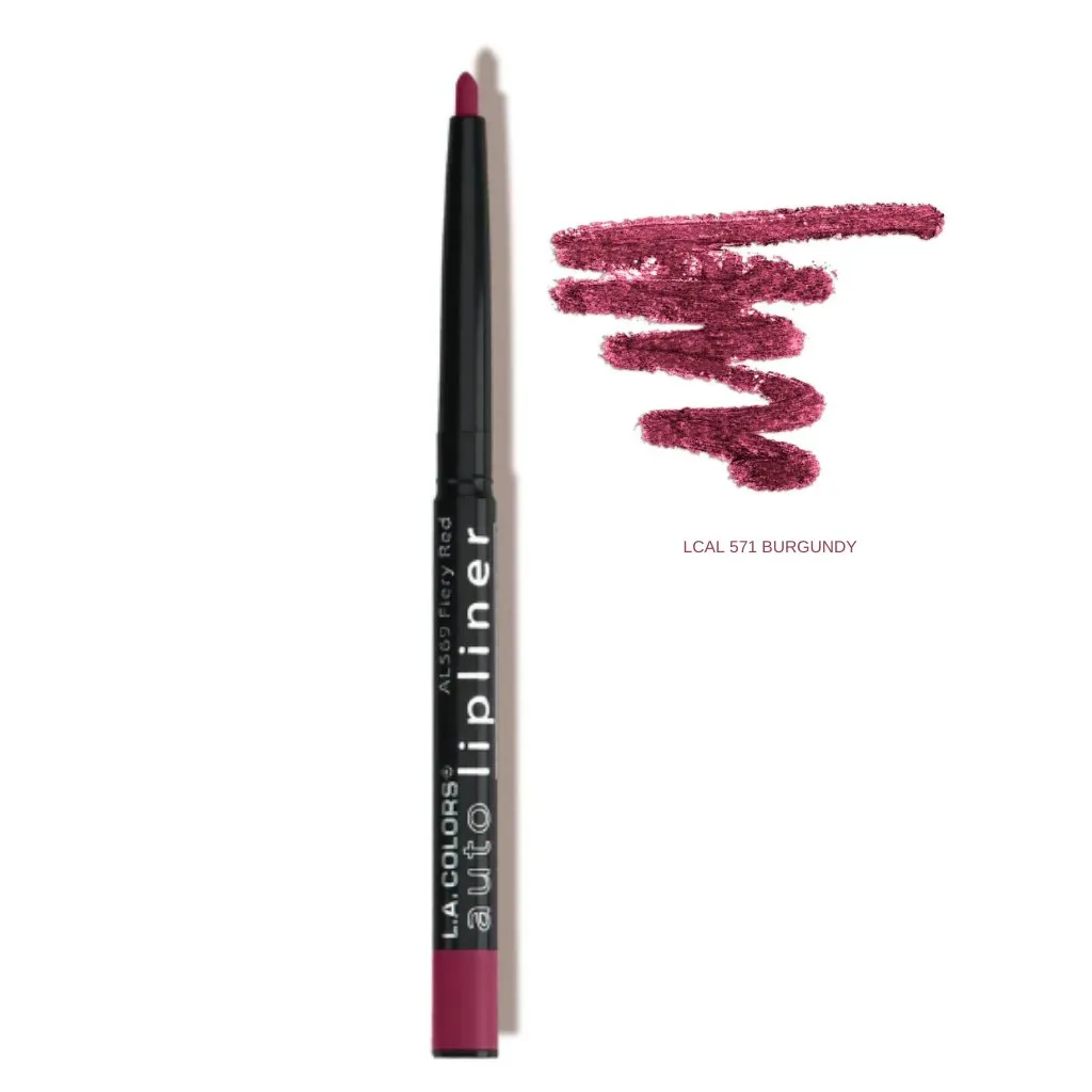 LA Colors Auto Lip Pencil - Burgundy
