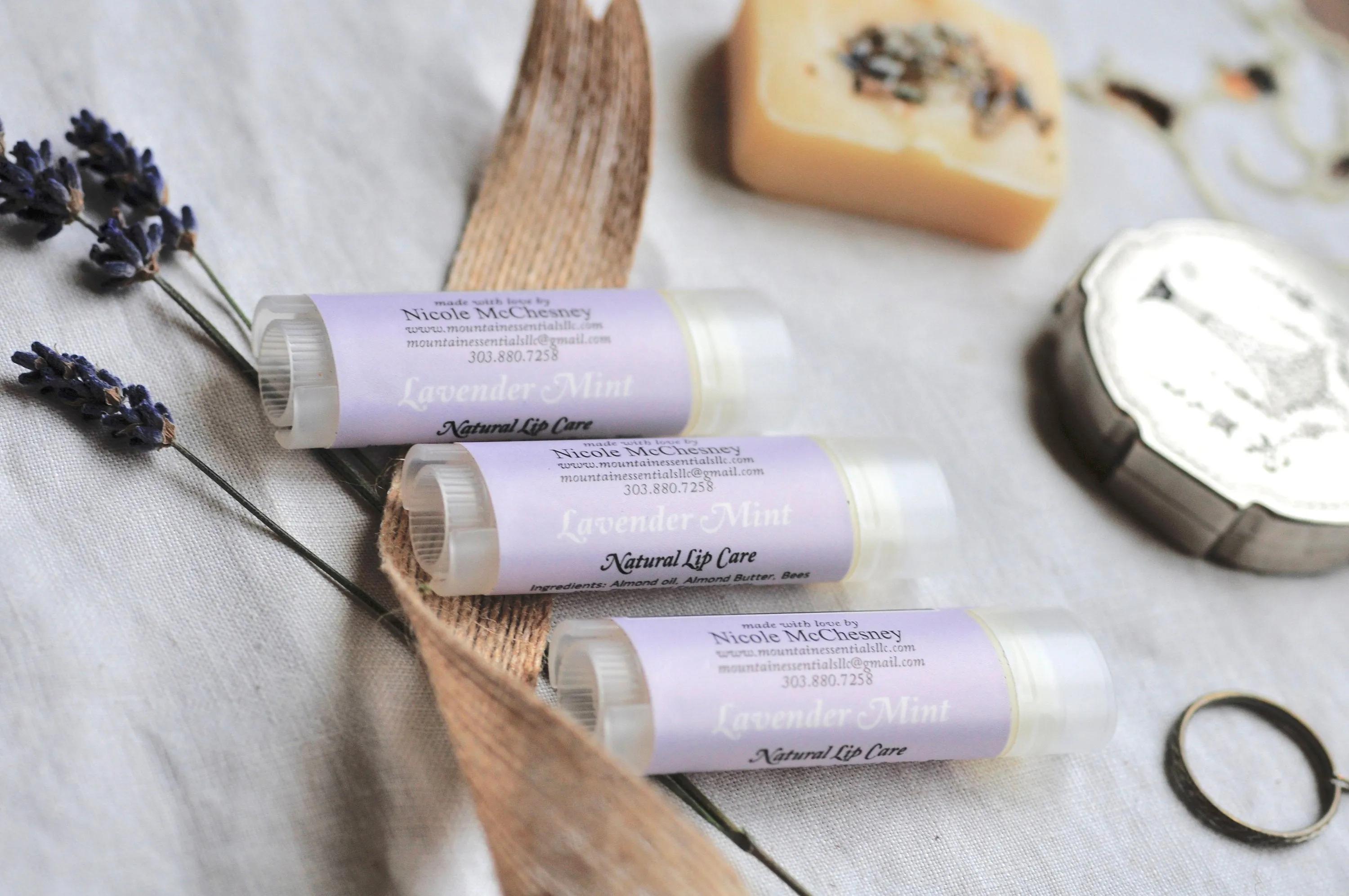 Lavender Mint Lip Balm