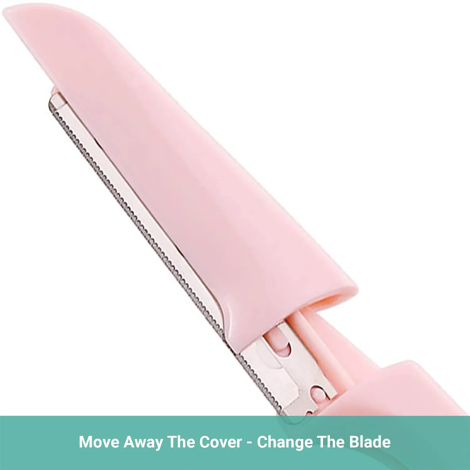 Lebeau Eyebrow Trimmer Women Foldable Facial Razor Shaver Hair Remover 4 Pcs