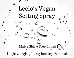 Leelo's Vegan Setting Spray