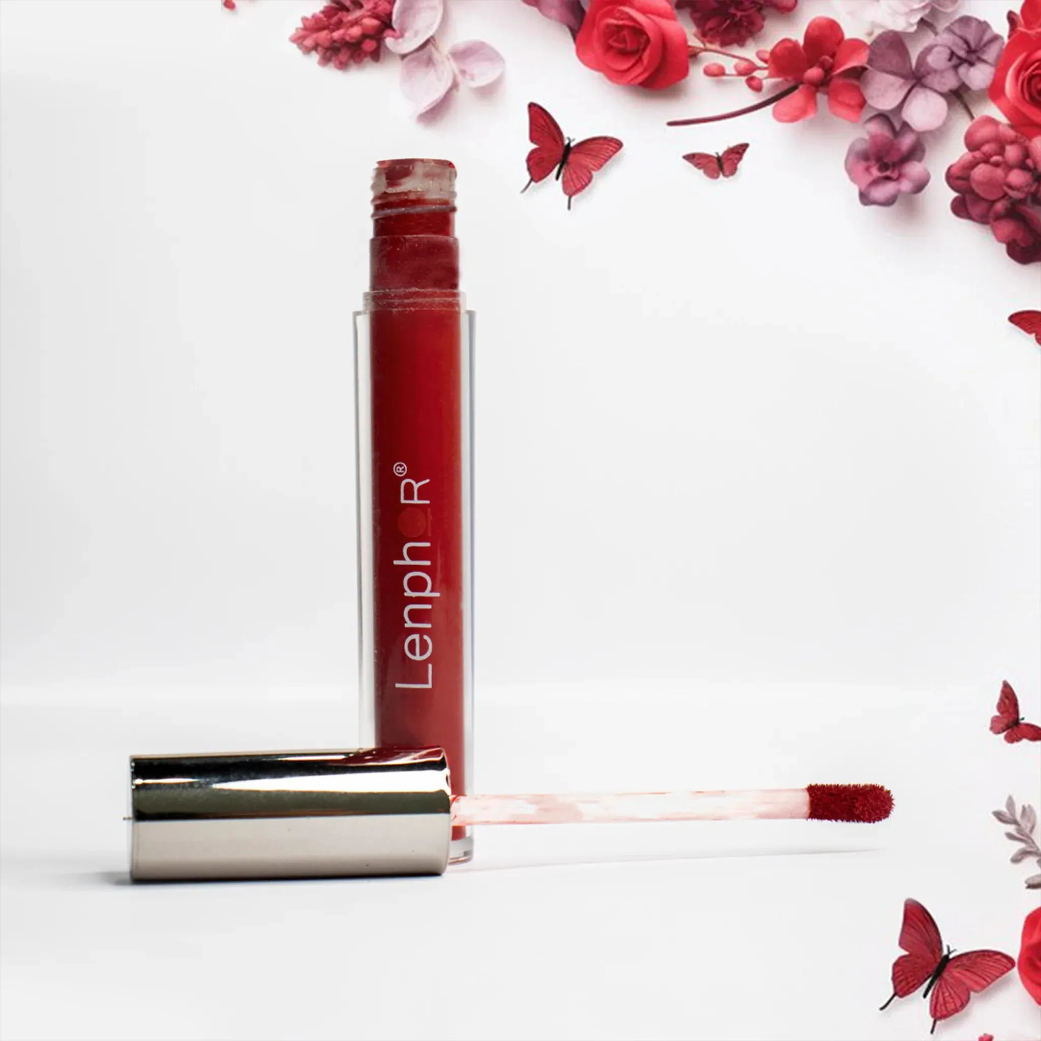 Lenphor Liquid Sindoor Maroon 5ml