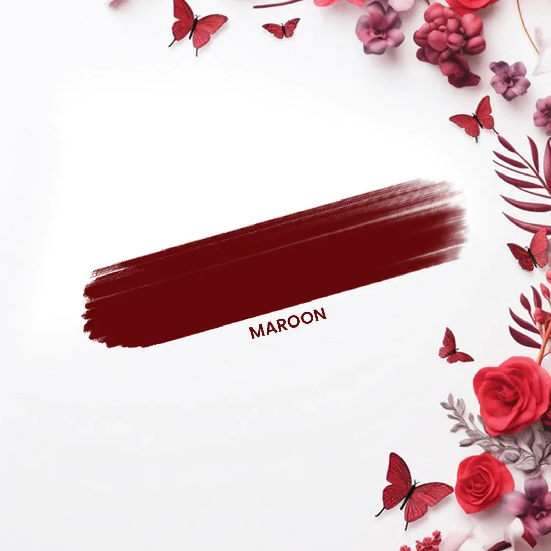 Lenphor Liquid Sindoor Maroon 5ml