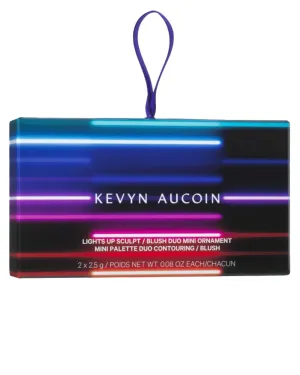 Lights Up Sculpt and Blush Duo Mini Ornament