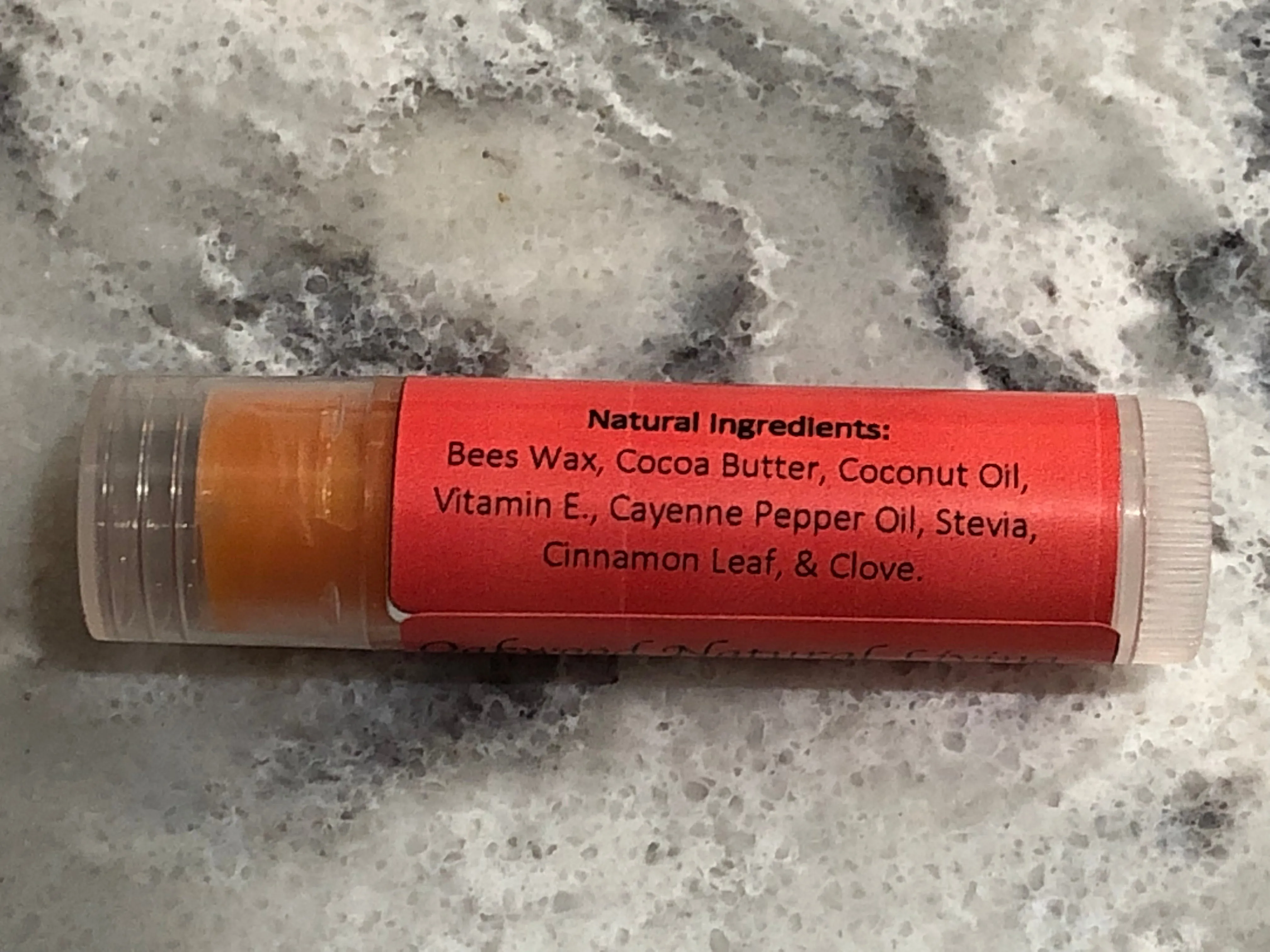 Lip Balm - HOT LIPS  - Cayenne Pepper