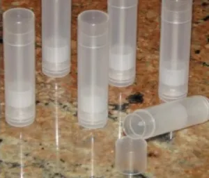Lip Balm Tubes, Natural
