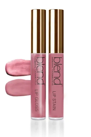 Lip Matte & Gloss Set 2-piece - Sky Pink