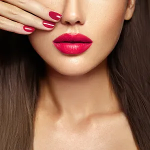Lip Matte Cream long lasting waterproof moisturizer formula lipstick (Color #002: Hot Tomato), 1 oz (packaging may vary)