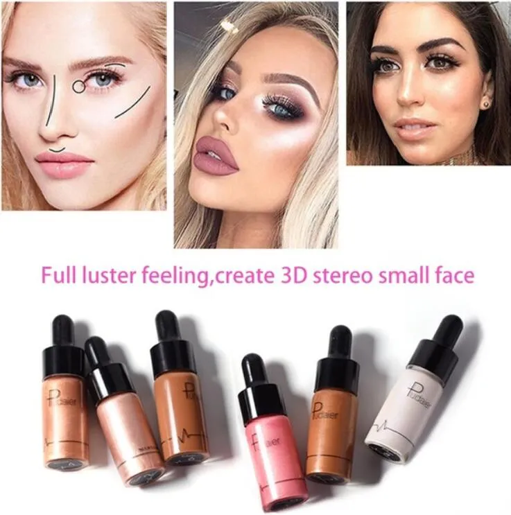 Liquid Highlighter 12 colors Make Up Oil Illuminating Concealer Shimmer Primer