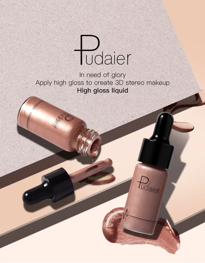 Liquid Highlighter 12 colors Make Up Oil Illuminating Concealer Shimmer Primer