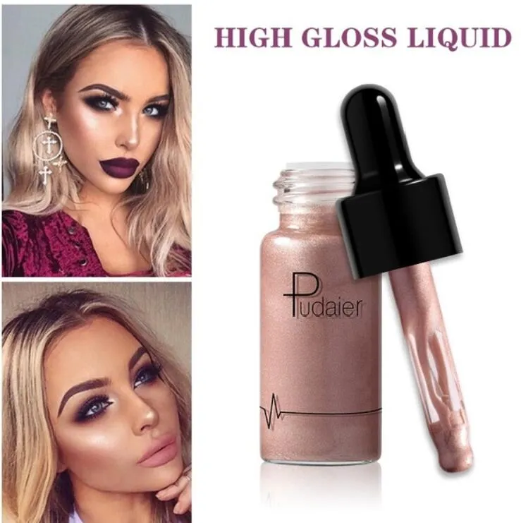 Liquid Highlighter 12 colors Make Up Oil Illuminating Concealer Shimmer Primer