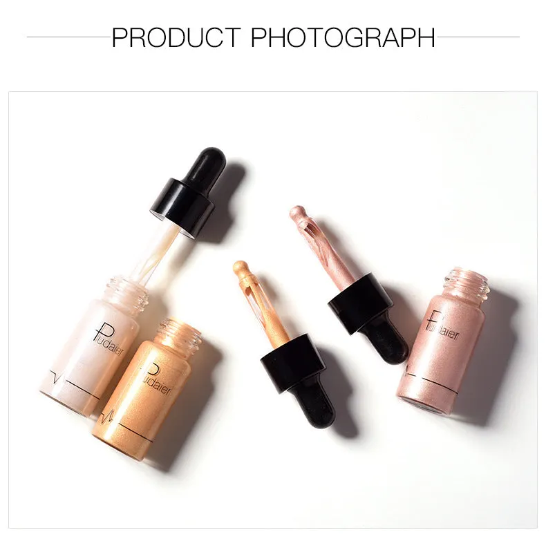 Liquid Highlighter 12 colors Make Up Oil Illuminating Concealer Shimmer Primer