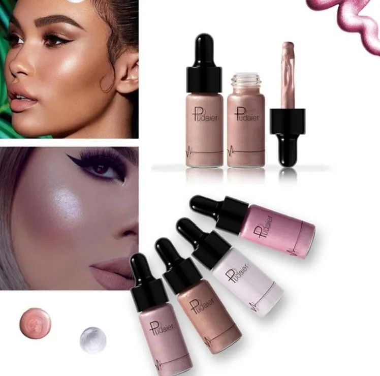 Liquid Highlighter 12 colors Make Up Oil Illuminating Concealer Shimmer Primer
