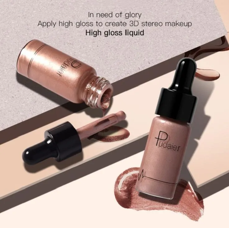 Liquid Highlighter 12 colors Make Up Oil Illuminating Concealer Shimmer Primer