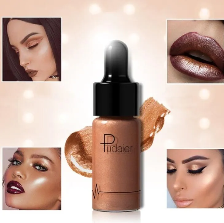 Liquid Highlighter 12 colors Make Up Oil Illuminating Concealer Shimmer Primer