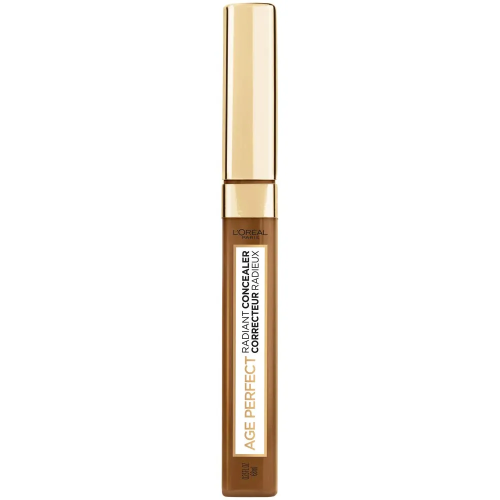 LOral Paris Age Perfect Radiant Concealer with Hydrating Serum and Glycerin, Almond