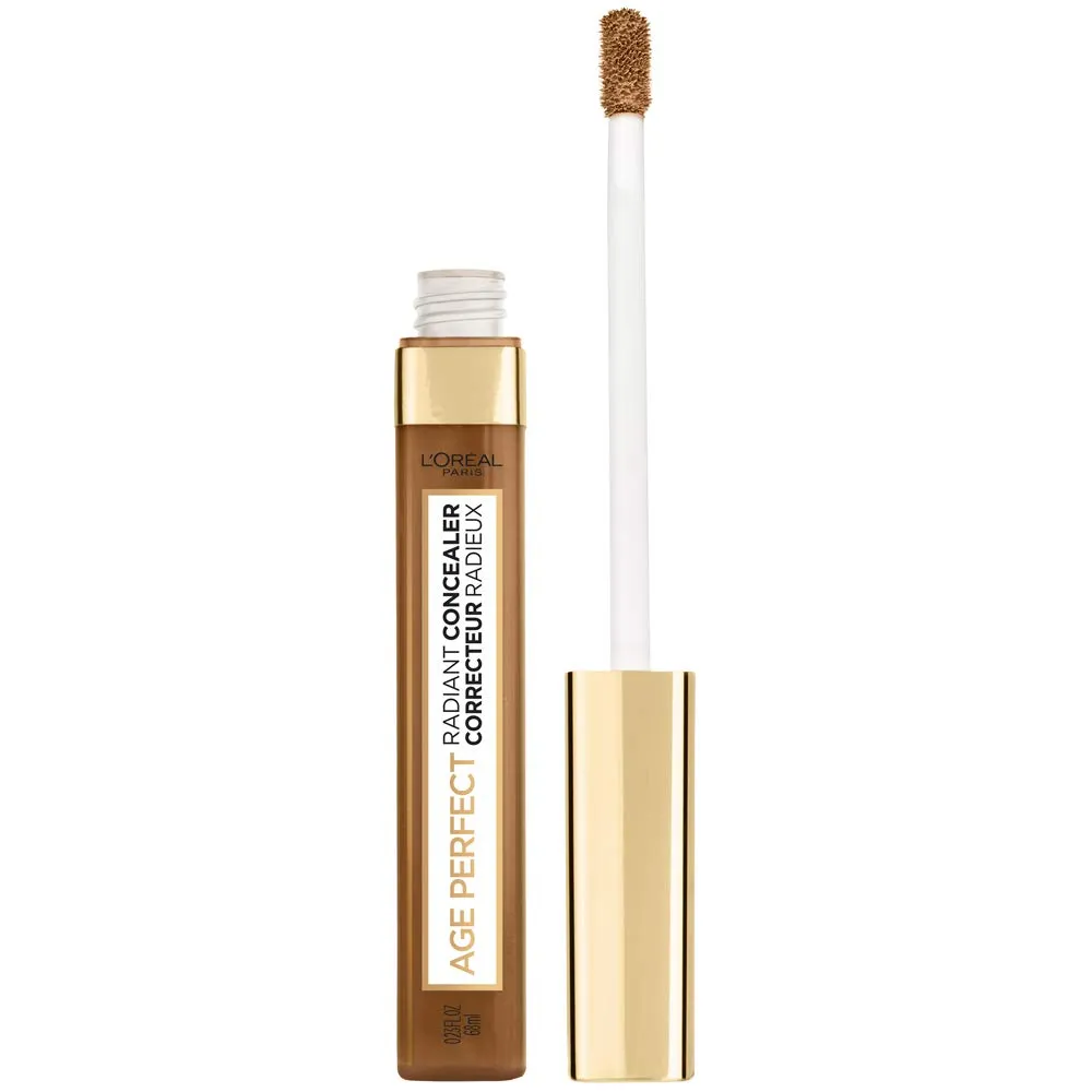 LOral Paris Age Perfect Radiant Concealer with Hydrating Serum and Glycerin, Almond