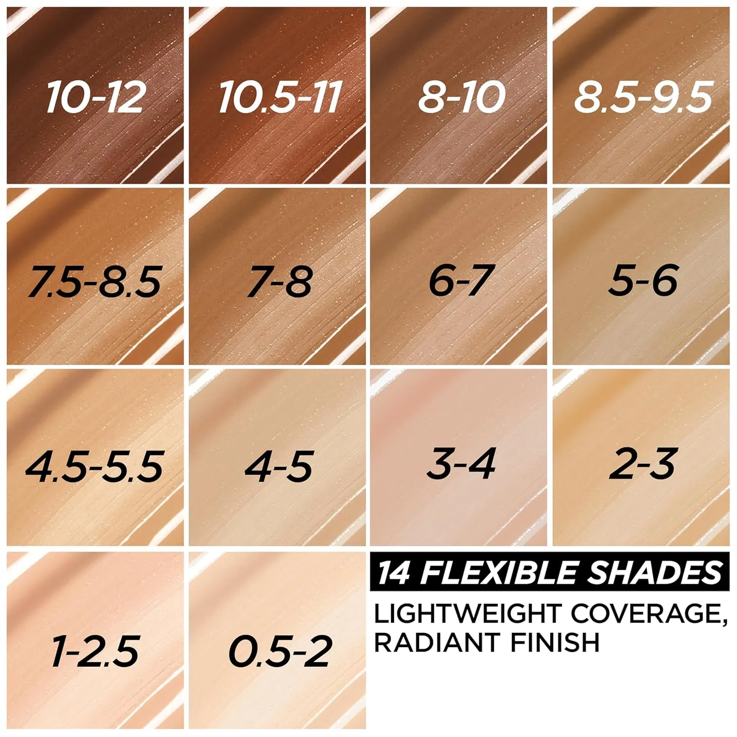 L'Oreal Paris True Match Nude Hyaluronic Tinted Serum Foundation with 1% Hyaluronic acid, Rich Medium 4.5-5.5, 1 fl. oz.