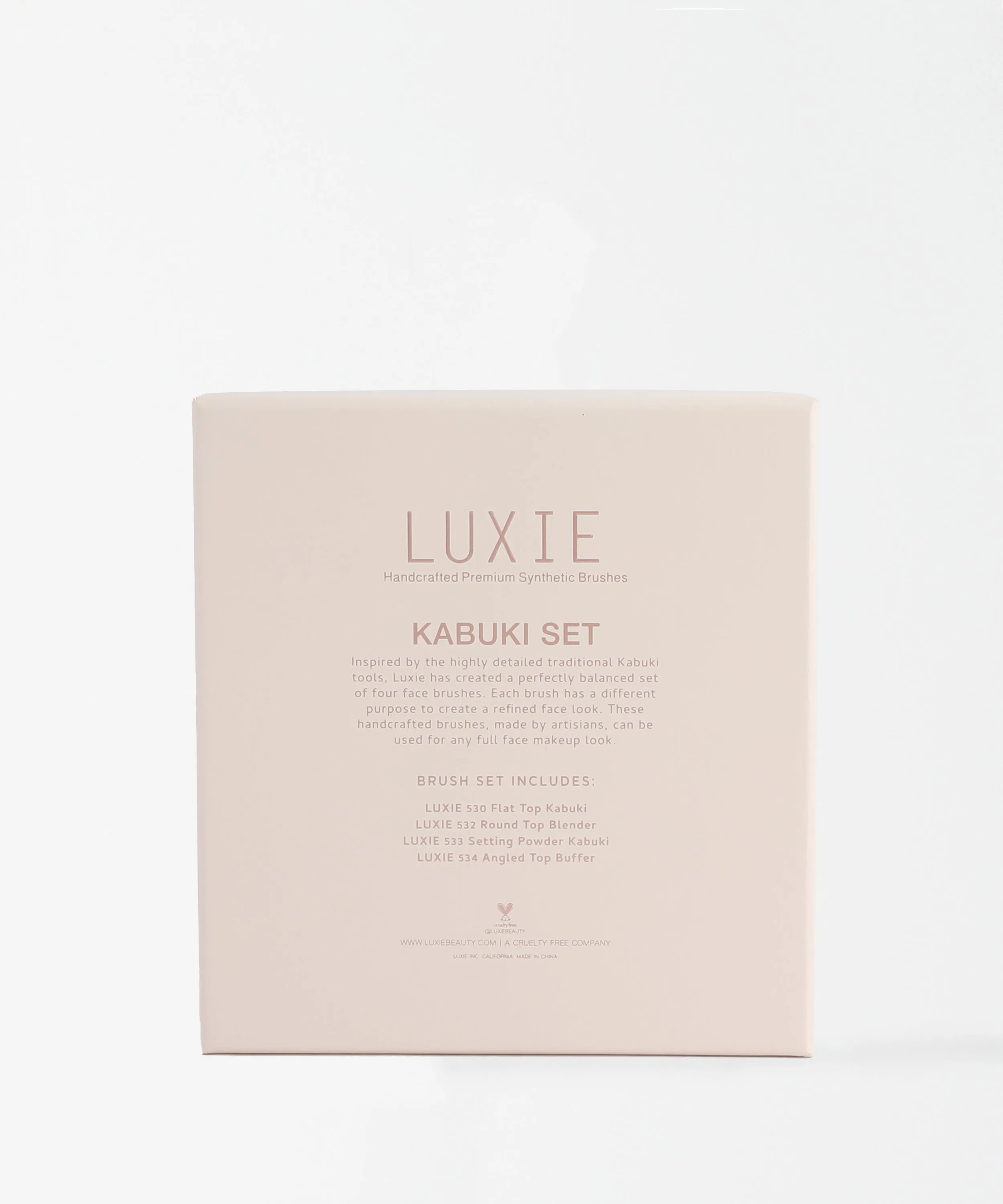 Luxie Kabuki 4 Piece Set