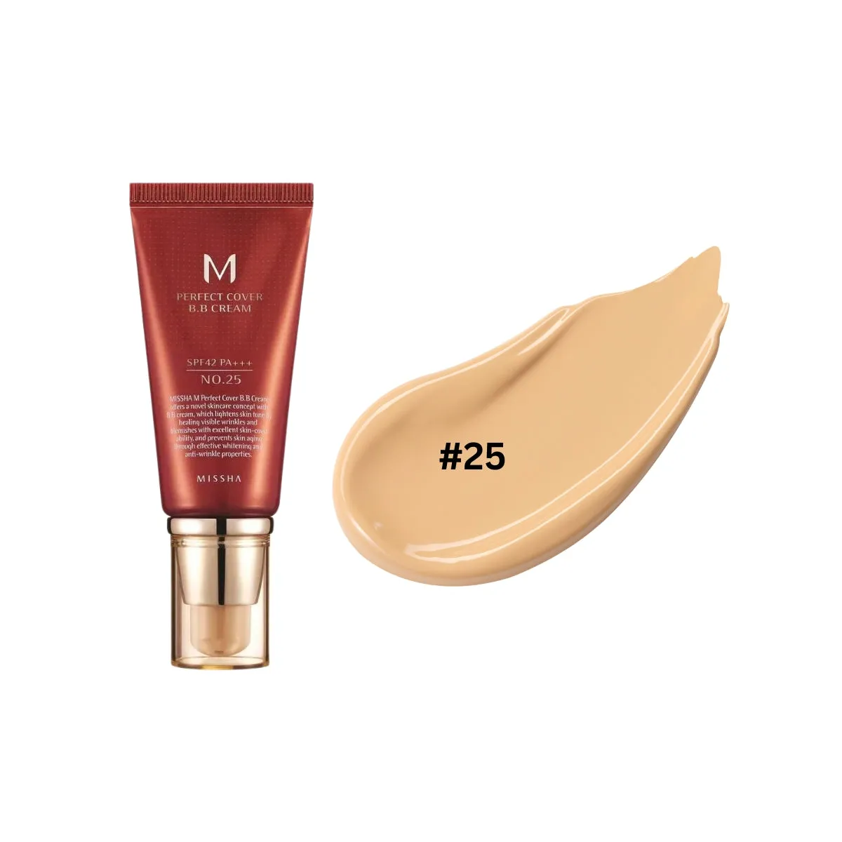 M Perfect Cover BB Cream Ex SPF42/PA    50ml (7 Shades)