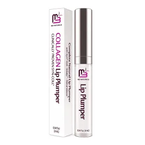 M3 Naturals Lip Plumper - Fuller, Hydrated Lips, Natural Oils & Peptides - 0.25oz