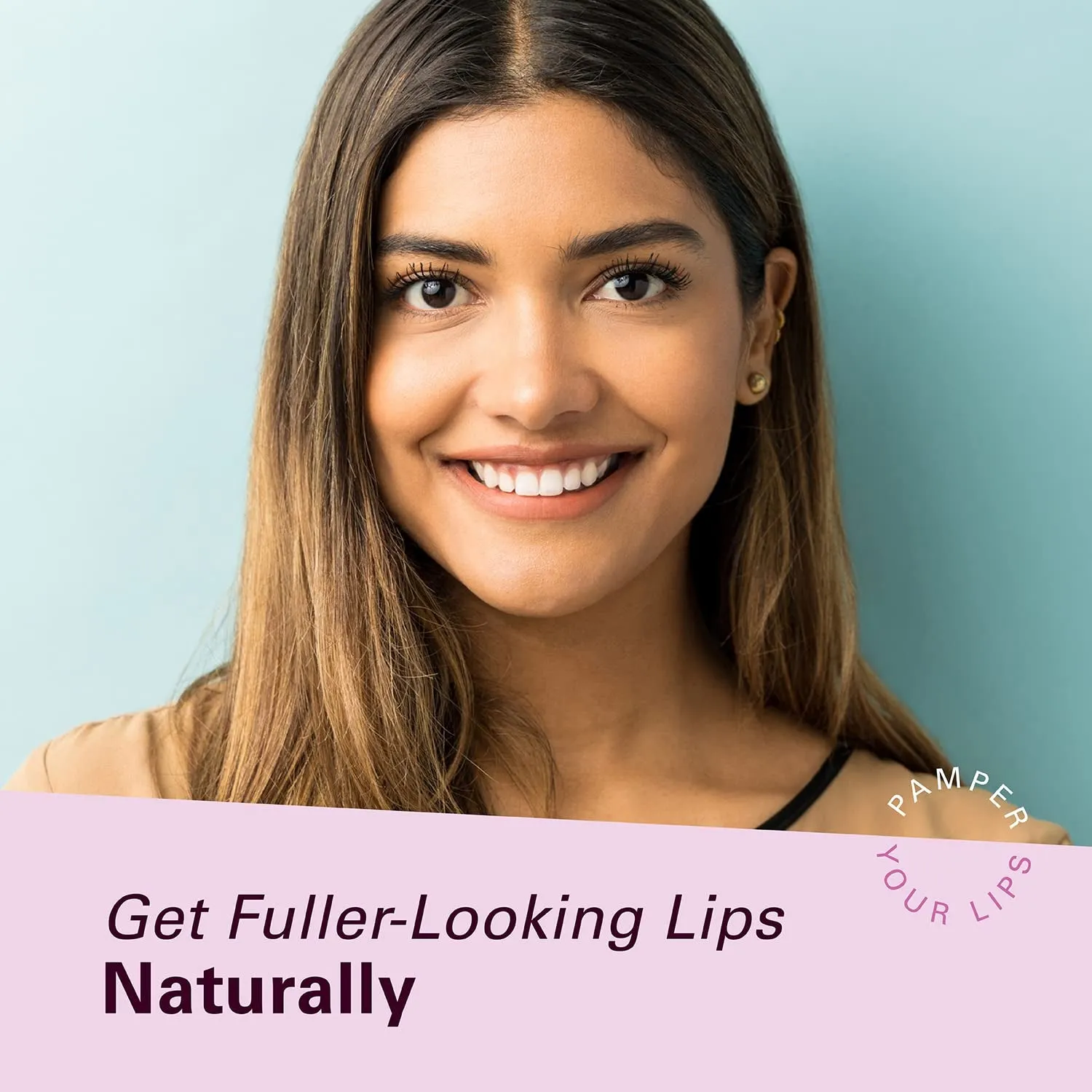 M3 Naturals Lip Plumper - Fuller, Hydrated Lips, Natural Oils & Peptides - 0.25oz