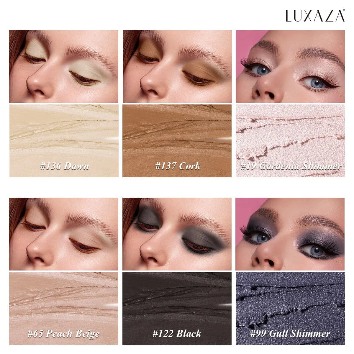 Magic Color Eyeshadow Stick (6pcs)-Day And Night